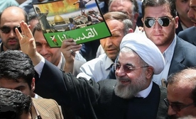 بی‌ بی‌ سی و موانع حضور روحانی در نماز جمعه روز‌‌ قدس